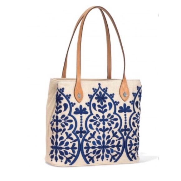 Brighton Handbags - ✨HP✨ Brighton Mattie Embroidered Tote